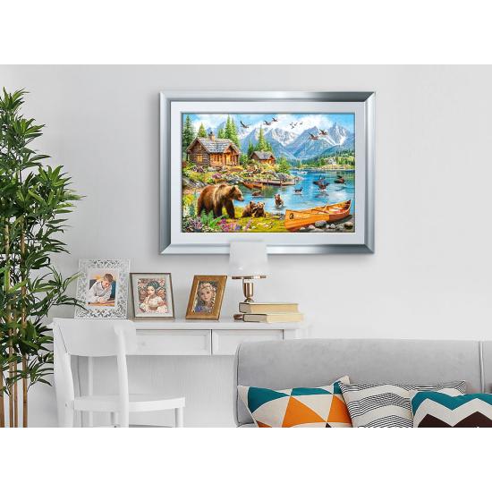 Puzzle Castorland Lago Del Oso de 1000 Pieza