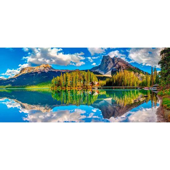 Puzzle Castorland Lago Esmeralda de 600 Piezas Puzzle Castorland Lago Esmeralda de 600 Piezas