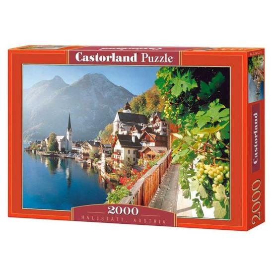 Puzzle Castorland Lago Hallstatt, Austria de 2000 Piezas
