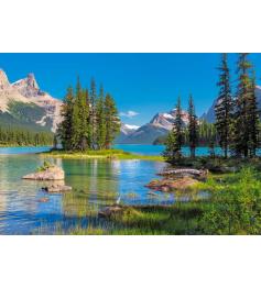 Puzzle Castorland Lago Maligne, Canadá de 500 Piezas