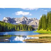 Puzzle Castorland Lago Misurina, Italia de 3000 Piezas