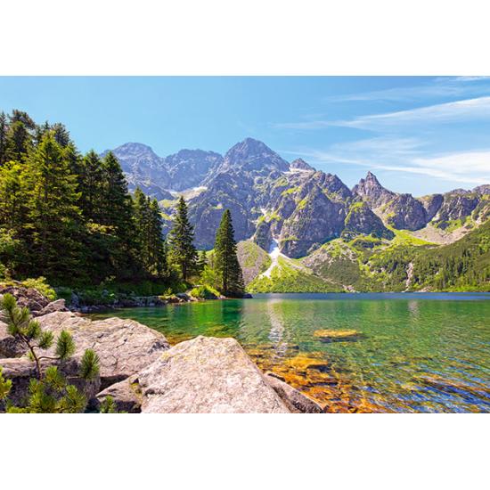 Puzzle Castorland Lago Morskie Oko, Tatras, Polonia de 1000 Pie
