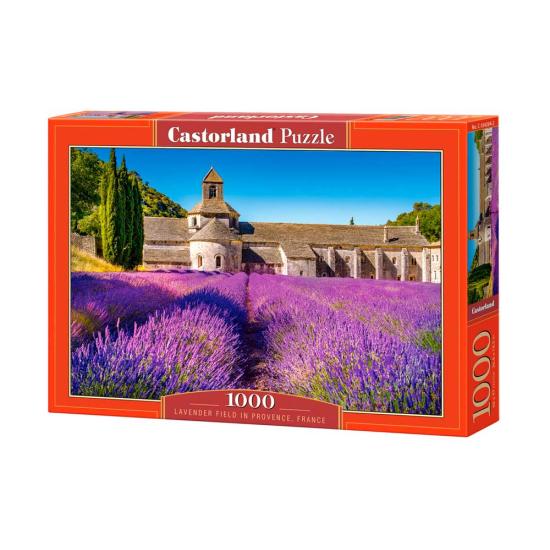 Puzzle Castorland Lavandas en Notre Dame de Senanque de 1000 Pz Puzzle Castorland Lavandas en Notre Dame de Senanque de 1000 Pz
