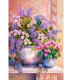 Puzzle Castorland Lilas de 1500 Piezas