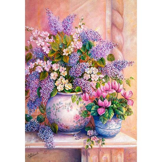 Puzzle Castorland Lilas de 1500 Piezas