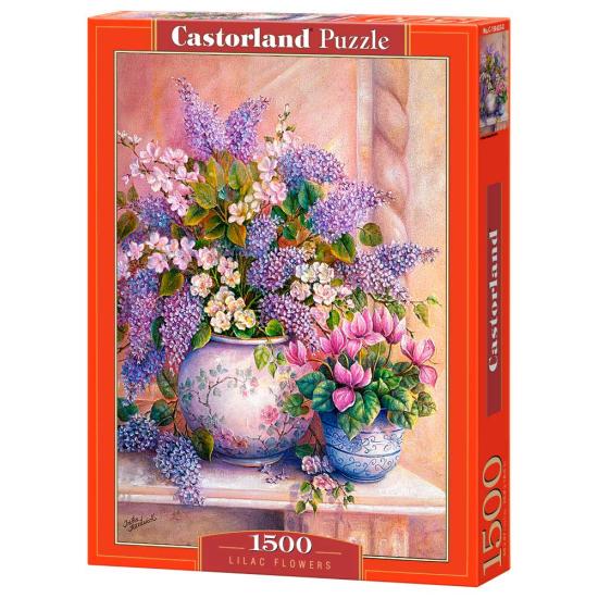 Puzzle Castorland Lilas de 1500 Piezas