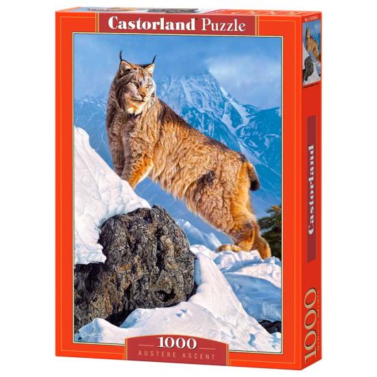 Puzzle Castorland Lince en la Montaña de 1000 Piezas