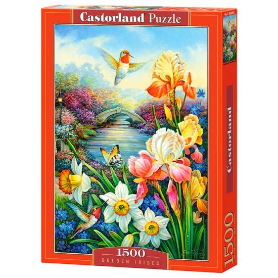 Puzzle Castorland Lirios de Oro 1500 Piezas Puzzle Castorland Lirios de Oro 1500 Piezas