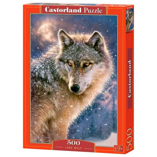 Puzzle Castorland Lobo Solitario de 500 Piezas Puzzle Castorland Lobo Solitario de 500 Piezas
