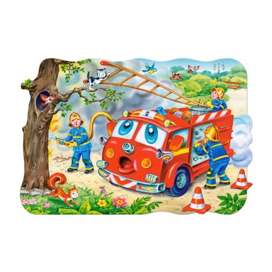Puzzle Castorland  Los Bomberos MAXI XXL de 20 Piezas
