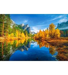 Puzzle Castorland Los Tres Hermanos, Yosemite, EEUU de 1000 Pzs