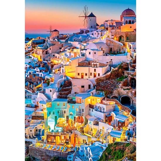 Puzzle Castorland Luces de Santorini de 1000 Piezas Puzzle Castorland Luces de Santorini de 1000 Piezas