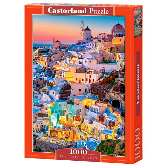 Puzzle Castorland Luces de Santorini de 1000 Piezas Puzzle Castorland Luces de Santorini de 1000 Piezas