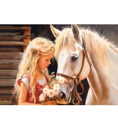 Puzzle Castorland Mi Amigo Caballo de 1000 Piezas