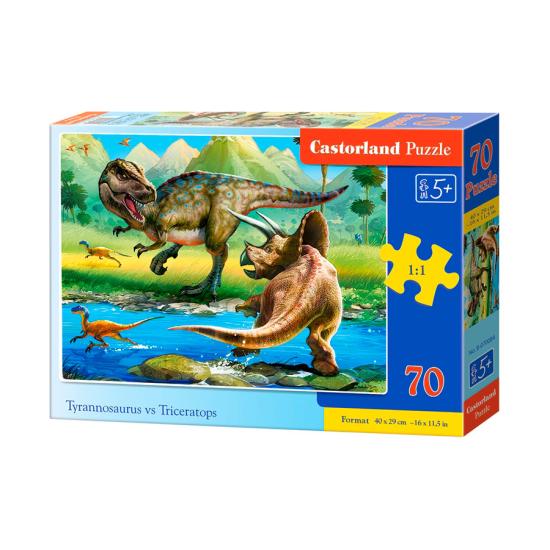 Puzzle Castorland Mundo de Dinosaurios de 100 Piezas Puzzle Castorland Mundo de Dinosaurios de 100 Piezas