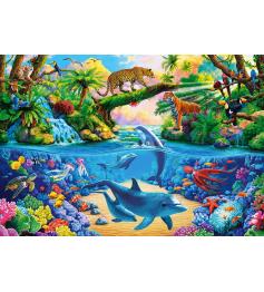 Puzzle Castorland Naturaleza Salvaje de 1000 Piezas
