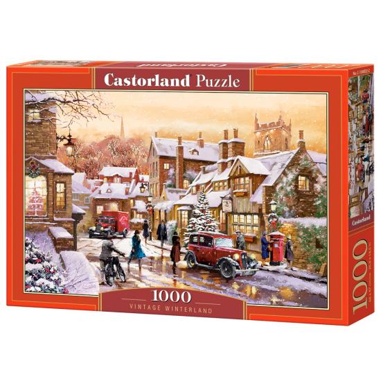 Puzzle Castorland Navidad Vintage de 1000 Piezas Puzzle Castorland Navidad Vintage de 1000 Piezas