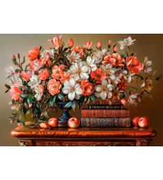 Puzzle Castorland Noche Floral de 1000 Piezas