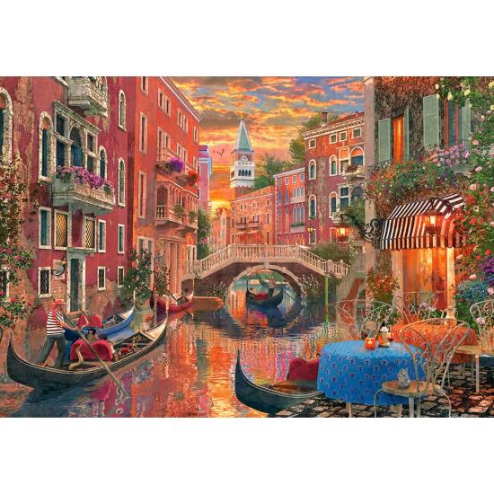 Puzzle Castorland Noche Romántica en Venecia de 1500 Piezas Puzzle Castorland Noche Romántica en Venecia de 1500 Piezas