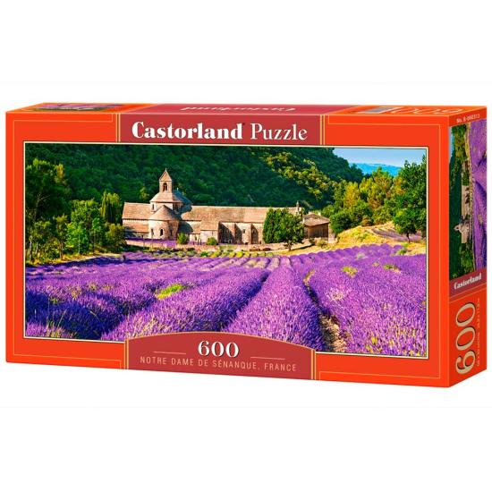 Puzzle Castorland Lavandas en Notre Dame de Senanque de 600 Pzs Puzzle Castorland Lavandas en Notre Dame de Senanque de 600 Pzs
