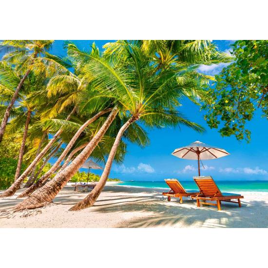 Puzzle Castorland Ocio en el Paraíso de 500 Piezas