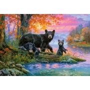 Puzzle Castorland Osos de Pesca de 1000 Piezas