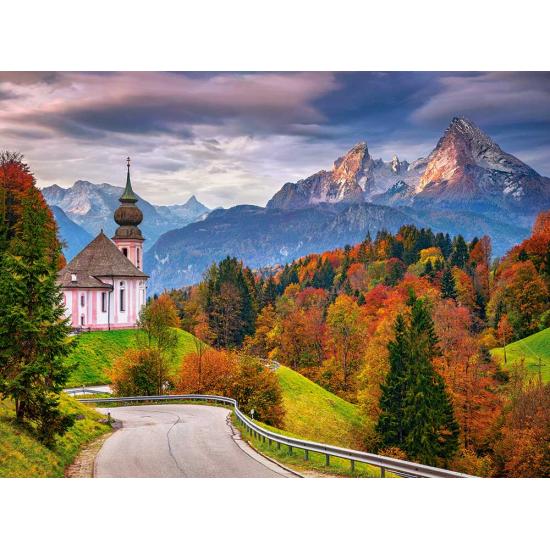 Puzzle Castorland Otoño en Alpes Bávaros, Alemania de 2000 Pzs Puzzle Castorland Otoño en Alpes Bávaros, Alemania de 2000 Pzs
