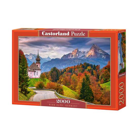 Puzzle Castorland Otoño en Alpes Bávaros, Alemania de 2000 Pzs Puzzle Castorland Otoño en Alpes Bávaros, Alemania de 2000 Pzs