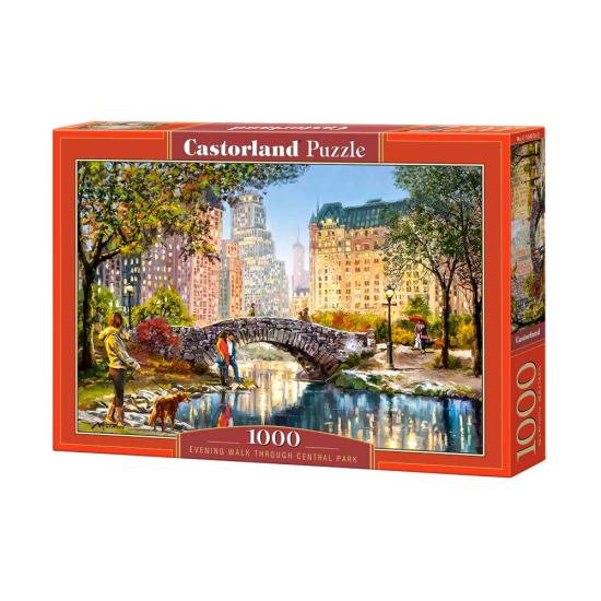 Puzzle Castorland Paseo Al Anochecer por Central Park de 1000 P Puzzle Castorland Paseo Al Anochecer por Central Park de 1000 P