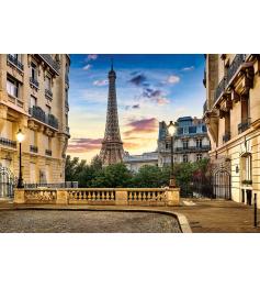 Puzzle Castorland Paseo en París al Atardecer de 1000 Pzs