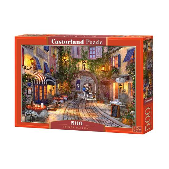 Puzzle Castorland Paseo Francés de 500 Piezas Puzzle Castorland Paseo Francés de 500 Piezas