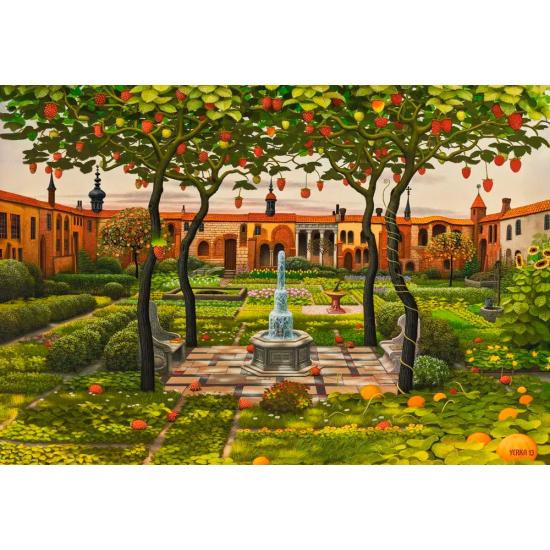 Puzzle Castorland Patio de 1500 Piezas