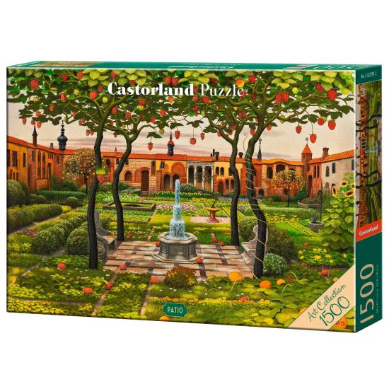 Puzzle Castorland Patio de 1500 Piezas