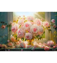 Puzzle Castorland Peonías De Verano de 1000 Piezas