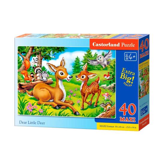 Puzzle Castorland Pequeño Ciervo Bambi de 40 Piezas