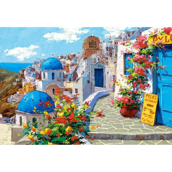 Puzzle Castorland Primavera en Santorini de 2000 Piezas Puzzle Castorland Primavera en Santorini de 2000 Piezas