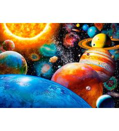 Puzzle Castorland Planetas y sus Lunas de 180 Piezas