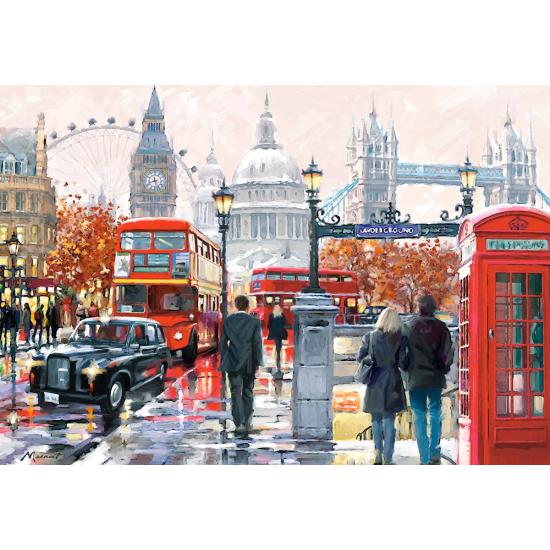 Puzzle Castorland Postal de Londres de 1000 Piezas