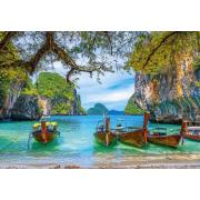 Puzzle Castorland  Preciosa Bahía en Tailandia  de 1500 Piezas