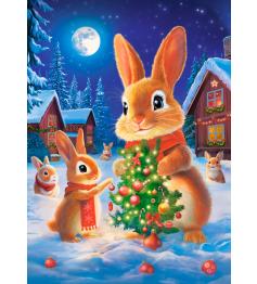 Puzzle Castorland Preparativos para Navidad de 260 Piezas