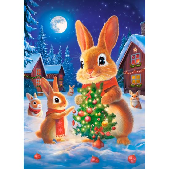 Puzzle Castorland Preparativos para Navidad de 260 Piezas
