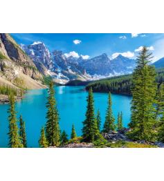 Puzzle Castorland Primavera en el lago Moraine, Canadá de 500 Pz