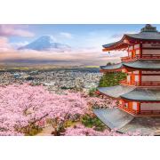 Puzzle Castorland Primavera En Japón de 500 Piezas