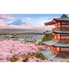 Puzzle Castorland Primavera En Japón de 500 Piezas