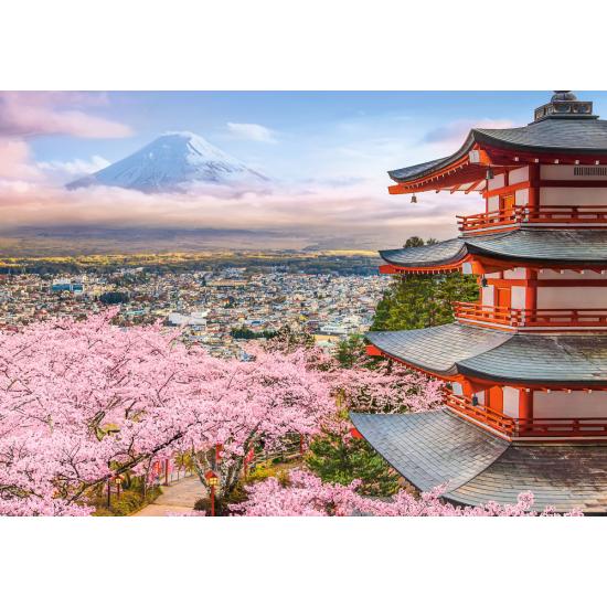 Puzzle Castorland Primavera En Japón de 500 Piezas
