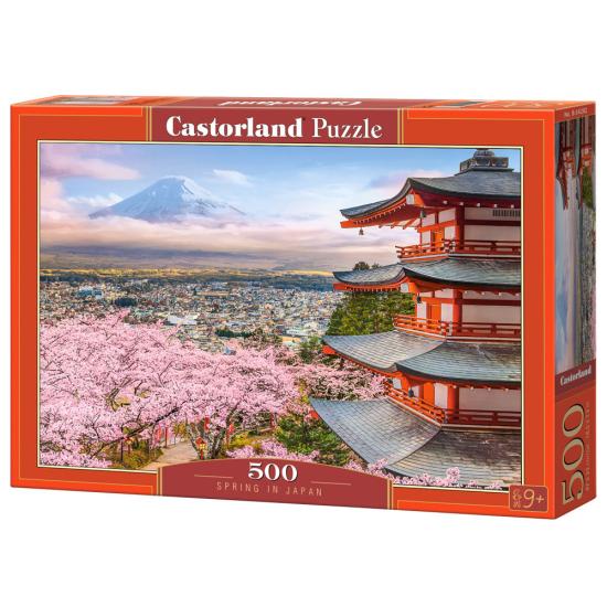 Puzzle Castorland Primavera En Japón de 500 Piezas