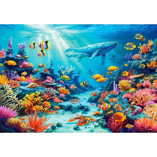 Puzzle Castorland Pueblo de Coral de 1500 Piezas