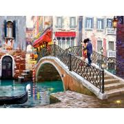 Puzzle Castorland Puente en Venecia, Italia de 2000 Piezas