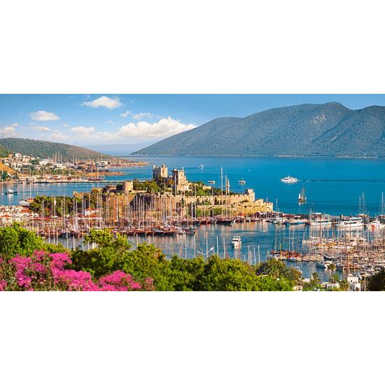Puzzle Castorland Puerto de Bodrum, Turquía de 4000 Piezas Puzzle Castorland Puerto de Bodrum, Turquía de 4000 Piezas