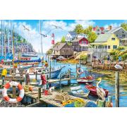 Puzzle Castorland Puerto Pelícano de 1500 Piezas